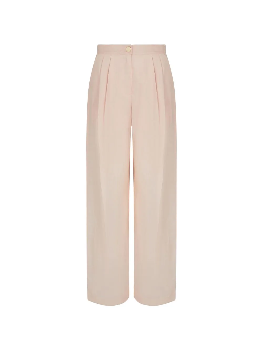 Pleated Slub-Texture Trousers by Armani Exchange