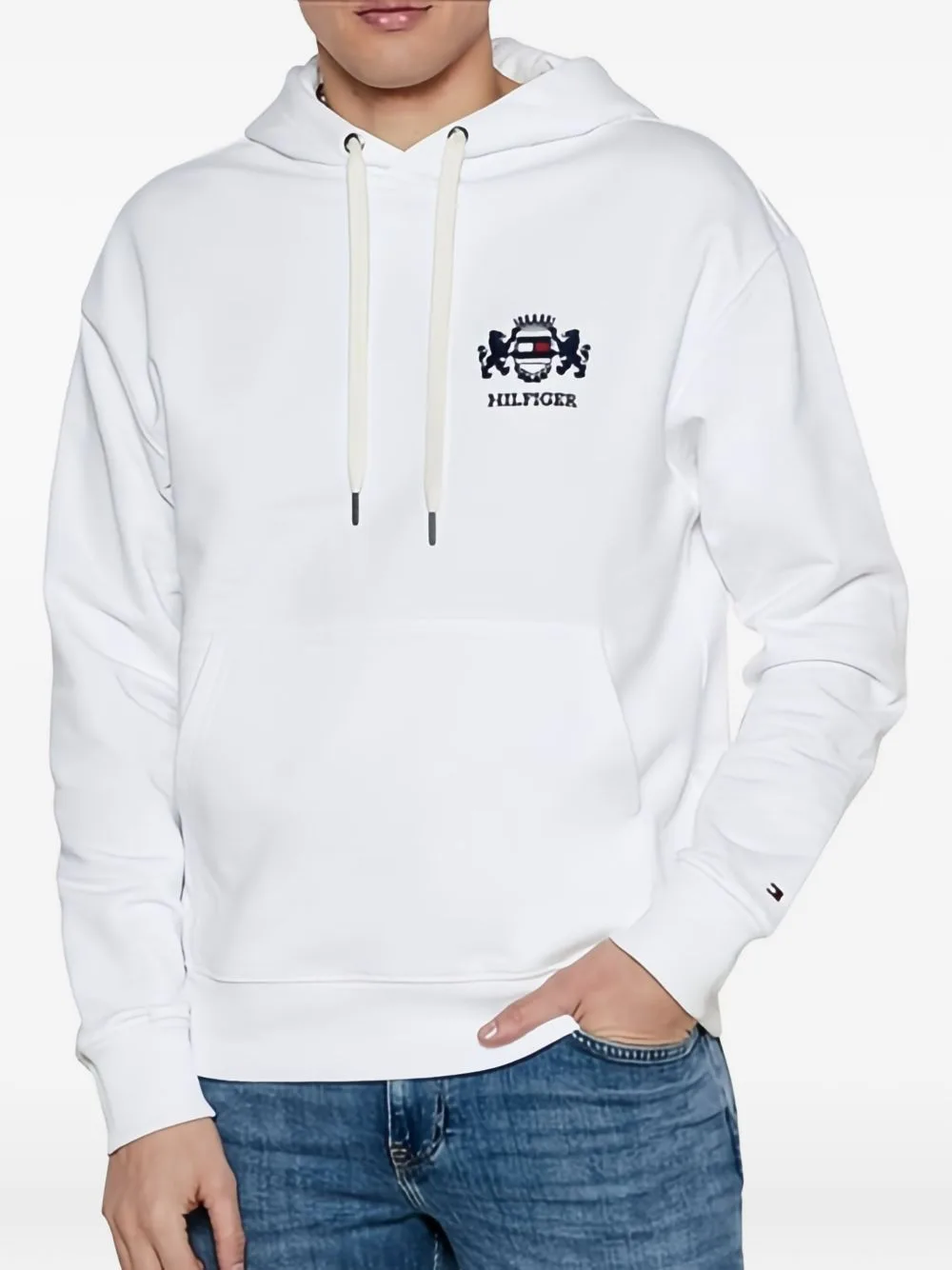 Crest Hooded Sweatshirt by Tommy Hilfiger
