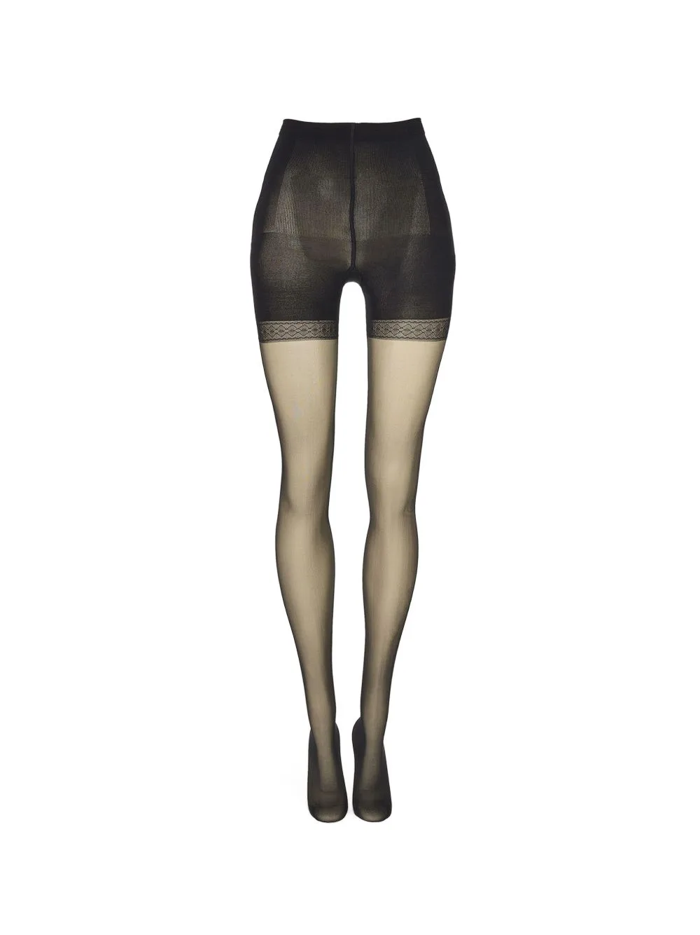 25 Sheer Sculpting Tights