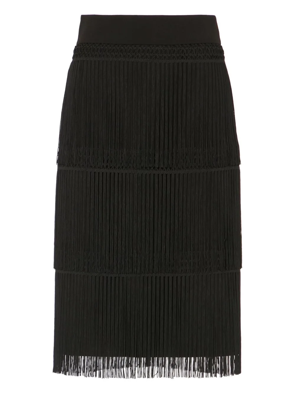 Layered-Design Midi Skirt by Temperley London