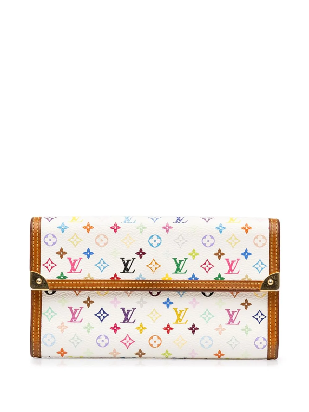 2003 Monogram Multicolore Porte Tresor International Wallet Long Wallets by Louis Vuitton Pre-Owned
