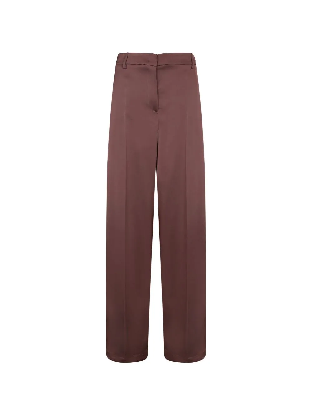 Pressed-Crease Tailored Trousers by Blanca Vita