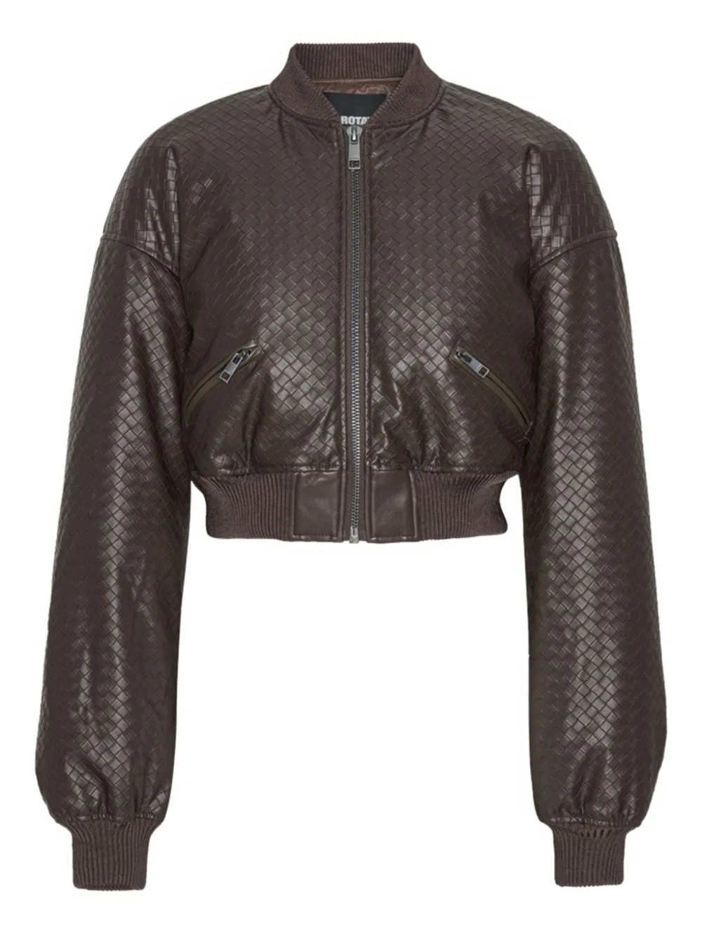Cropped Puffer Bomber Jacket by ROTATE BIRGER CHRISTENSEN