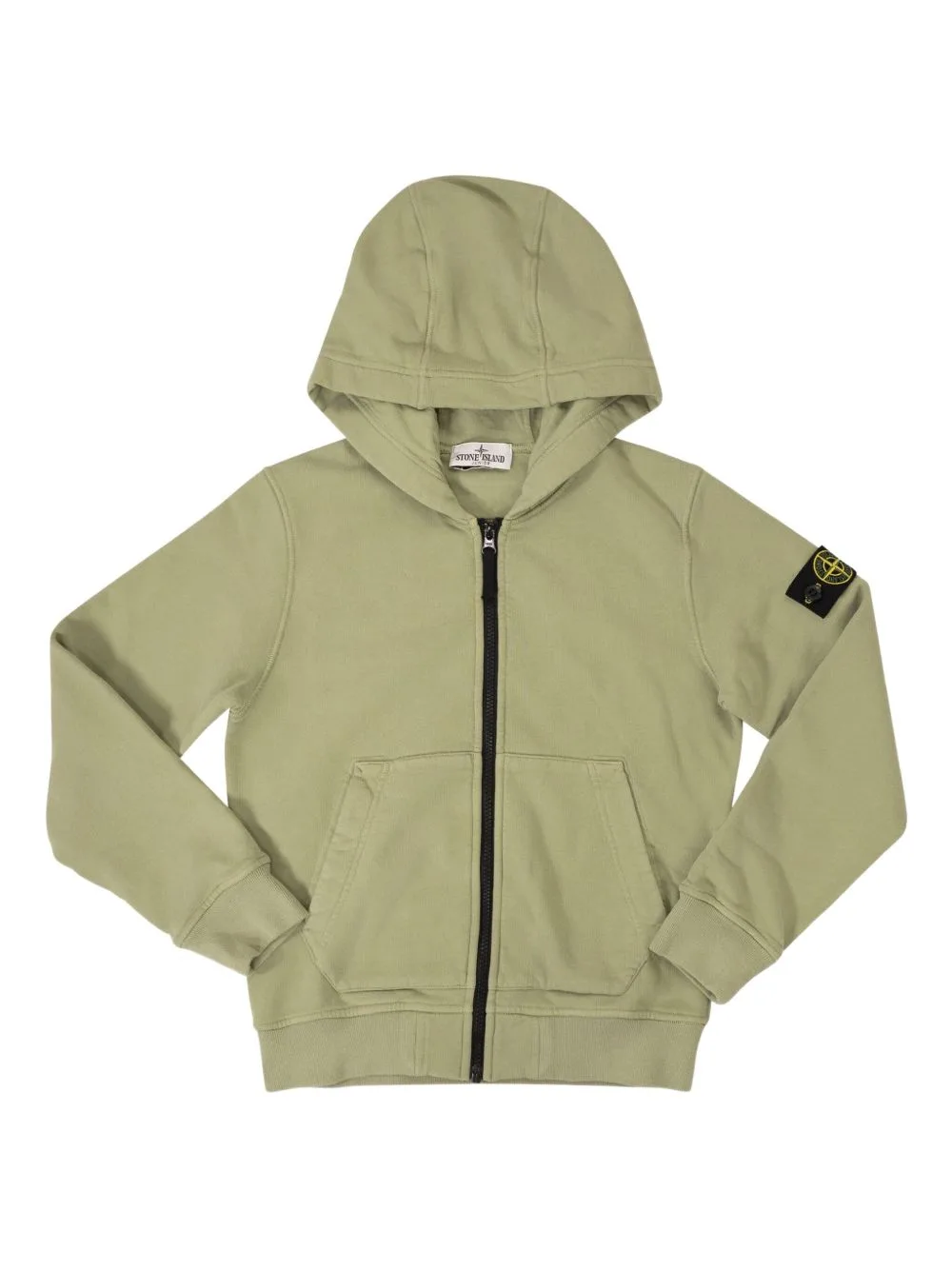 Zip-Up Hoodie by Stone Island Junior