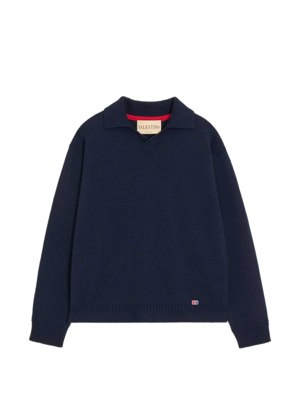 Polo-Collar Sweater by Valentino Garavani