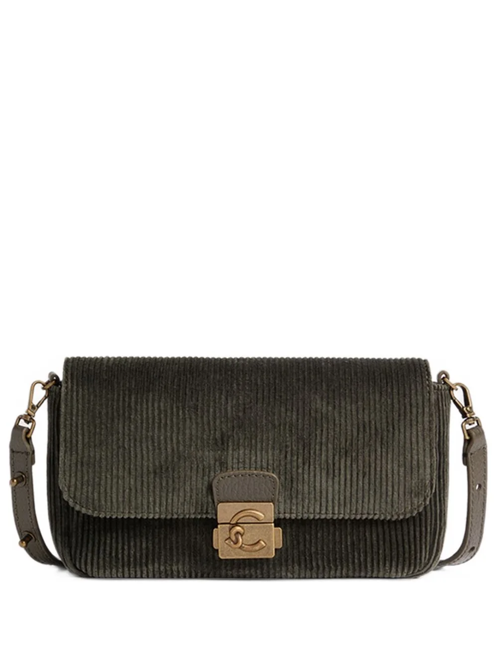 Mini C-ME Corduroy Cross Body Bag by Coccinelle