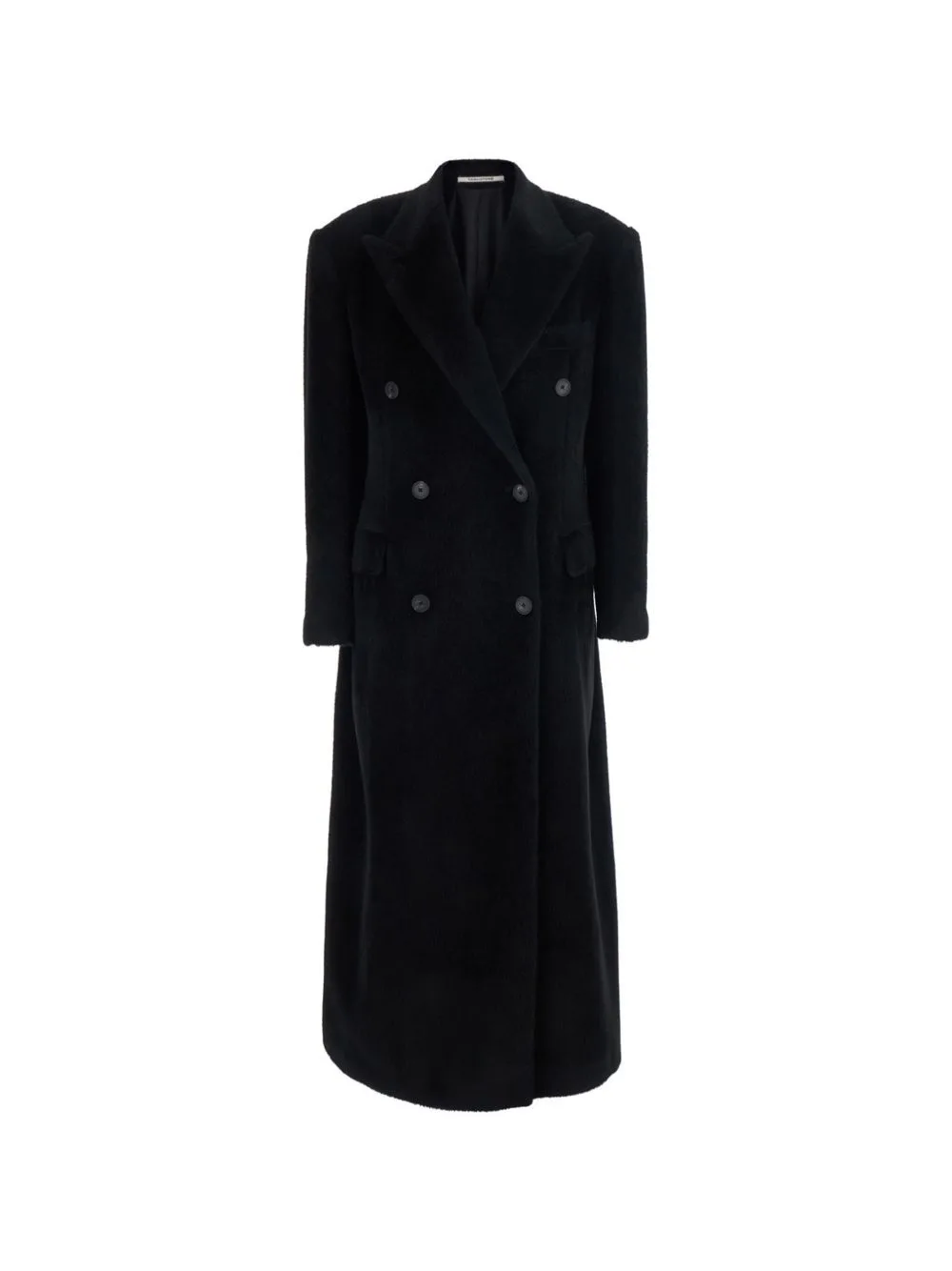 Double-Breasted Peak-Lapels Coat by Tagliatore
