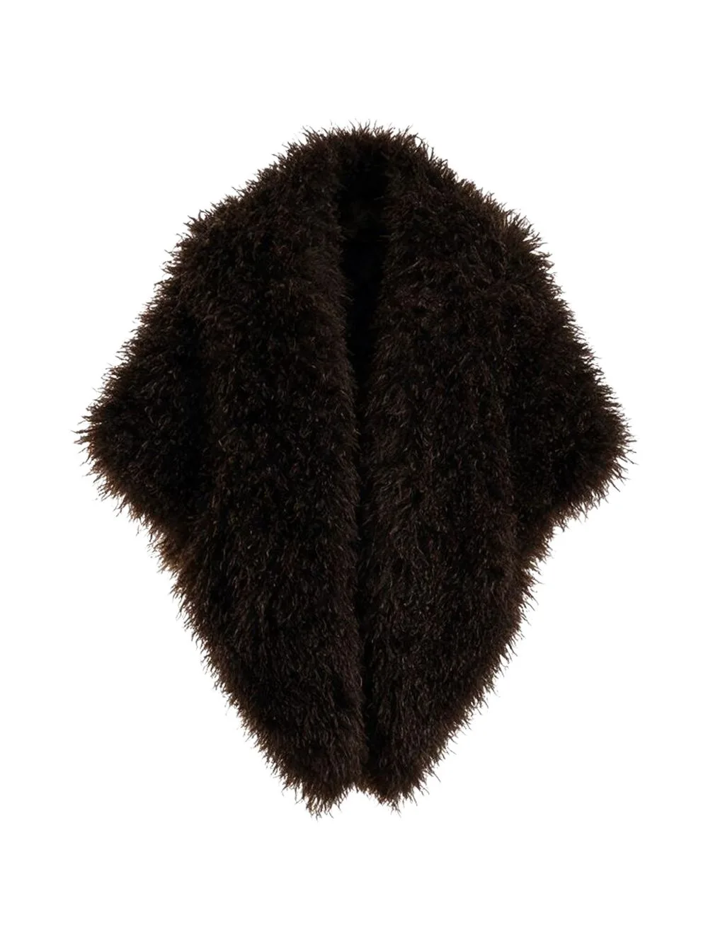 Voluminous Faux-Fur Bolero by Gemy Maalouf