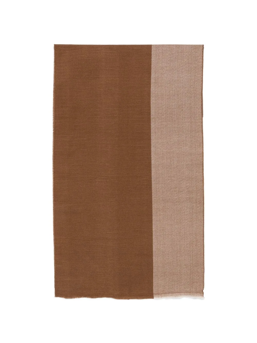 Two-Tone Knitted Scarf by Pennyblack