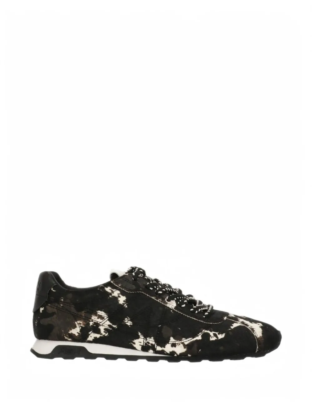 Kill Bill Cow-Print Panelled Sneakers by Ash