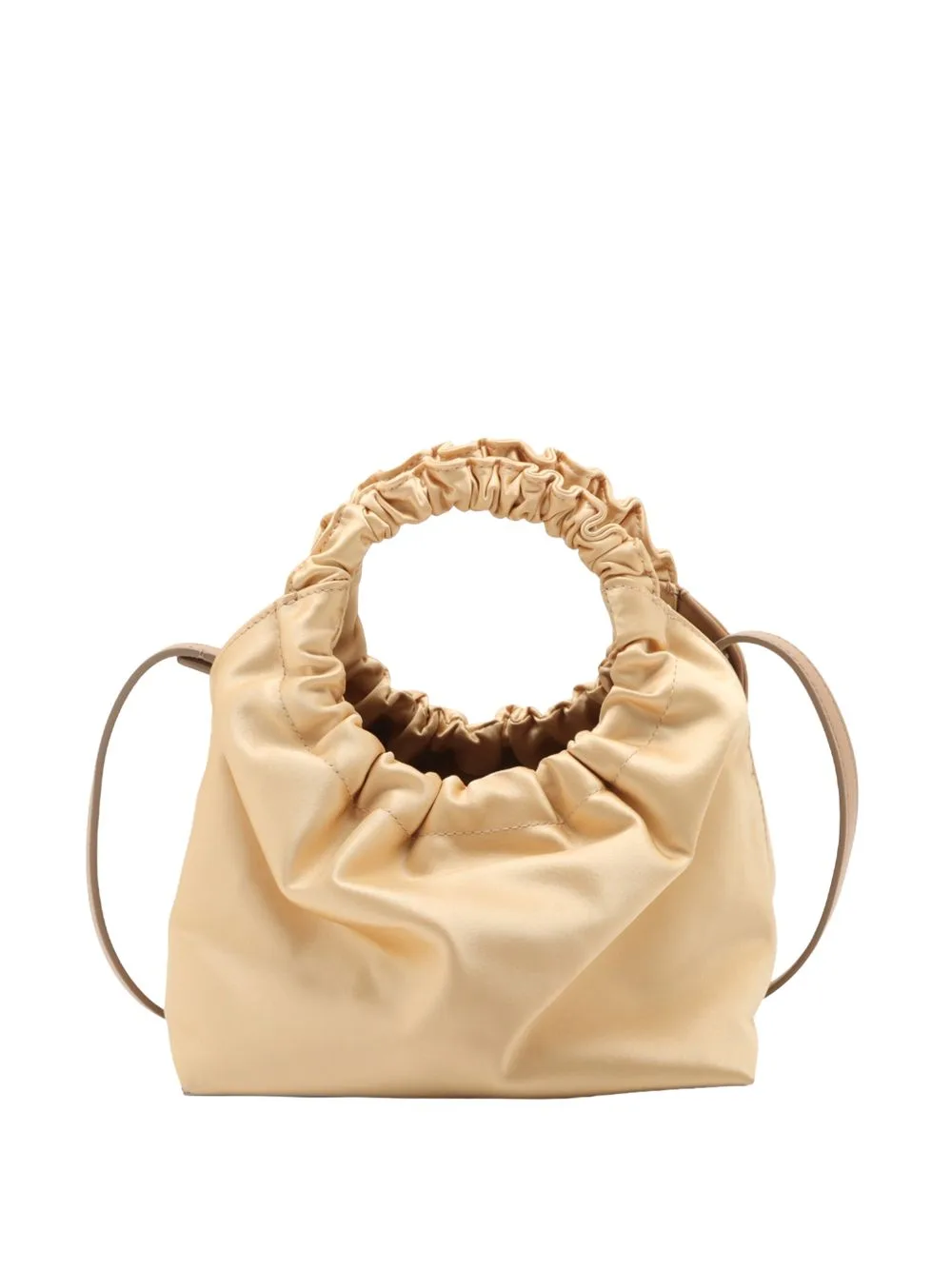 2010-2026 Satin Leather Double Circle Satchel