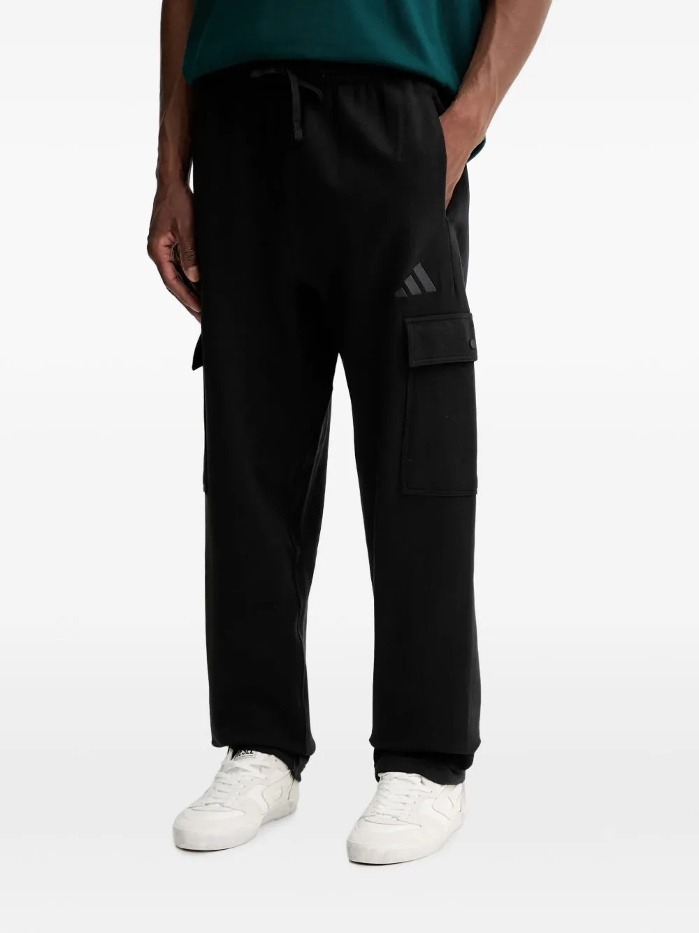Logo-Embroidered Cargo Pants by adidas