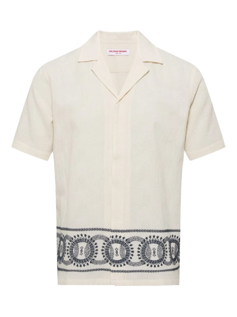 Maitan Embroidered Shirt by Orlebar Brown