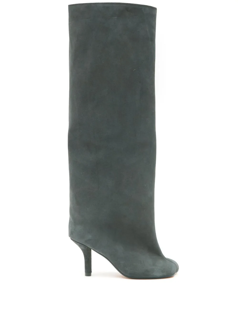Anatomic 70mm Suede Boots by MM6 Maison Margiela