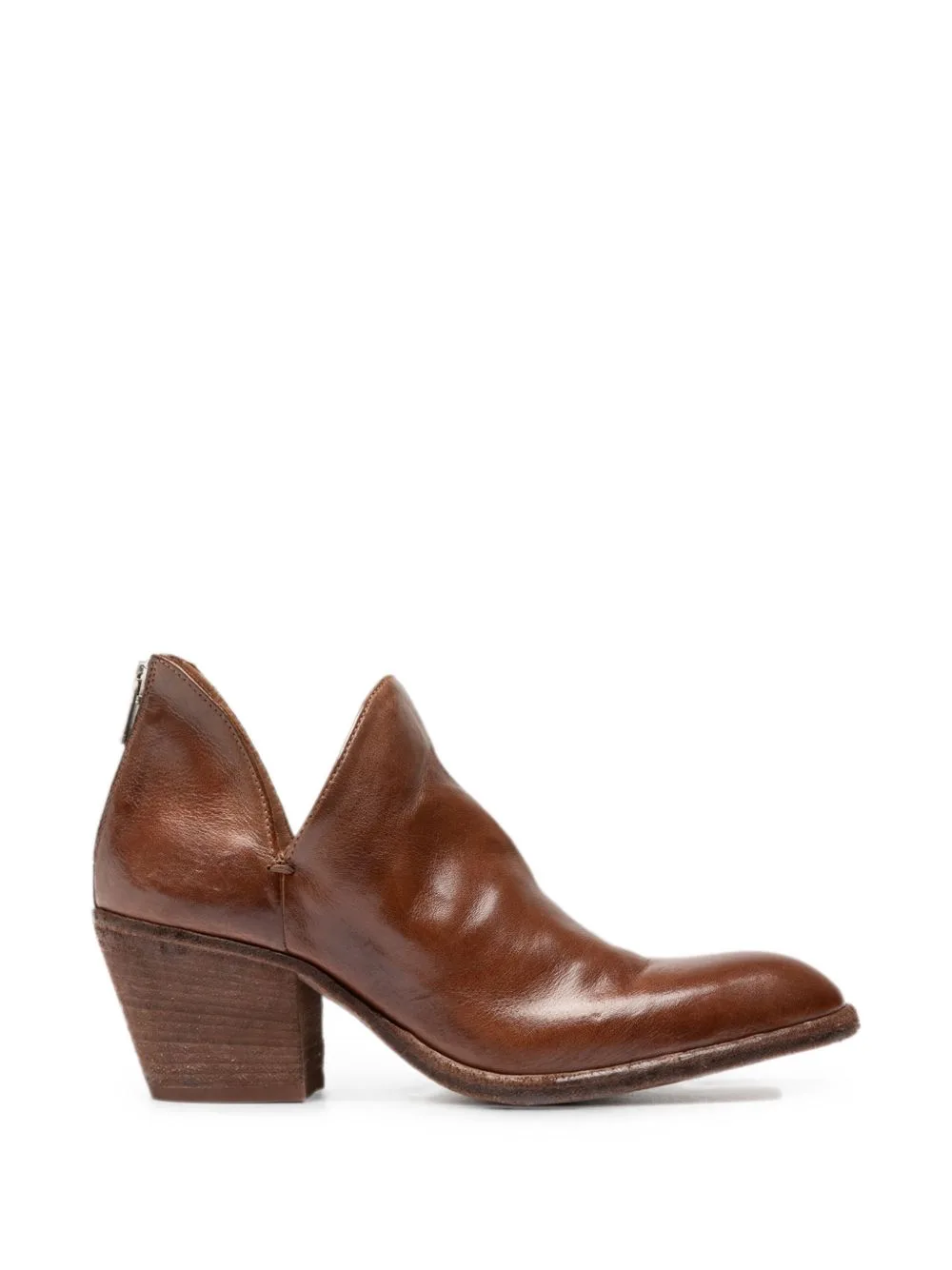 Sydne Leather Ankle Boots by Officine Creative