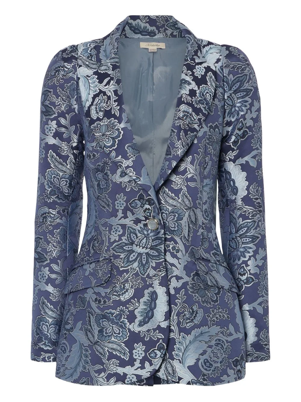 Francis Long-Sleeved Floral-Print Suit Jacket by Temperley London