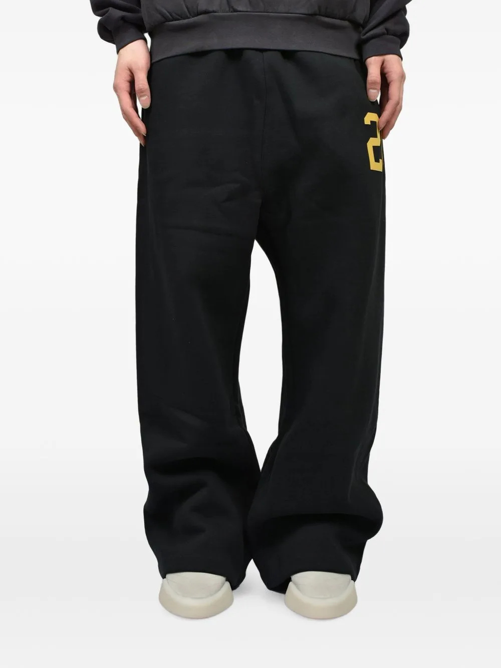 Logo-Print Wide-Leg Track Pants by ESSENTIALS