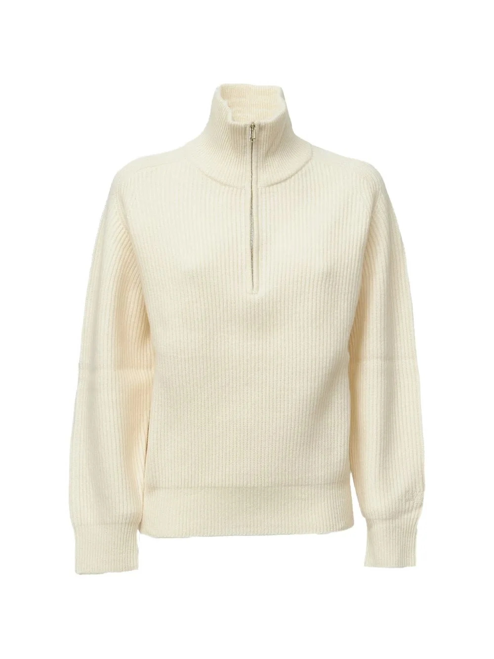 Isalyn Wool Half-Zip Knit Sweater by MC2 Saint Barth