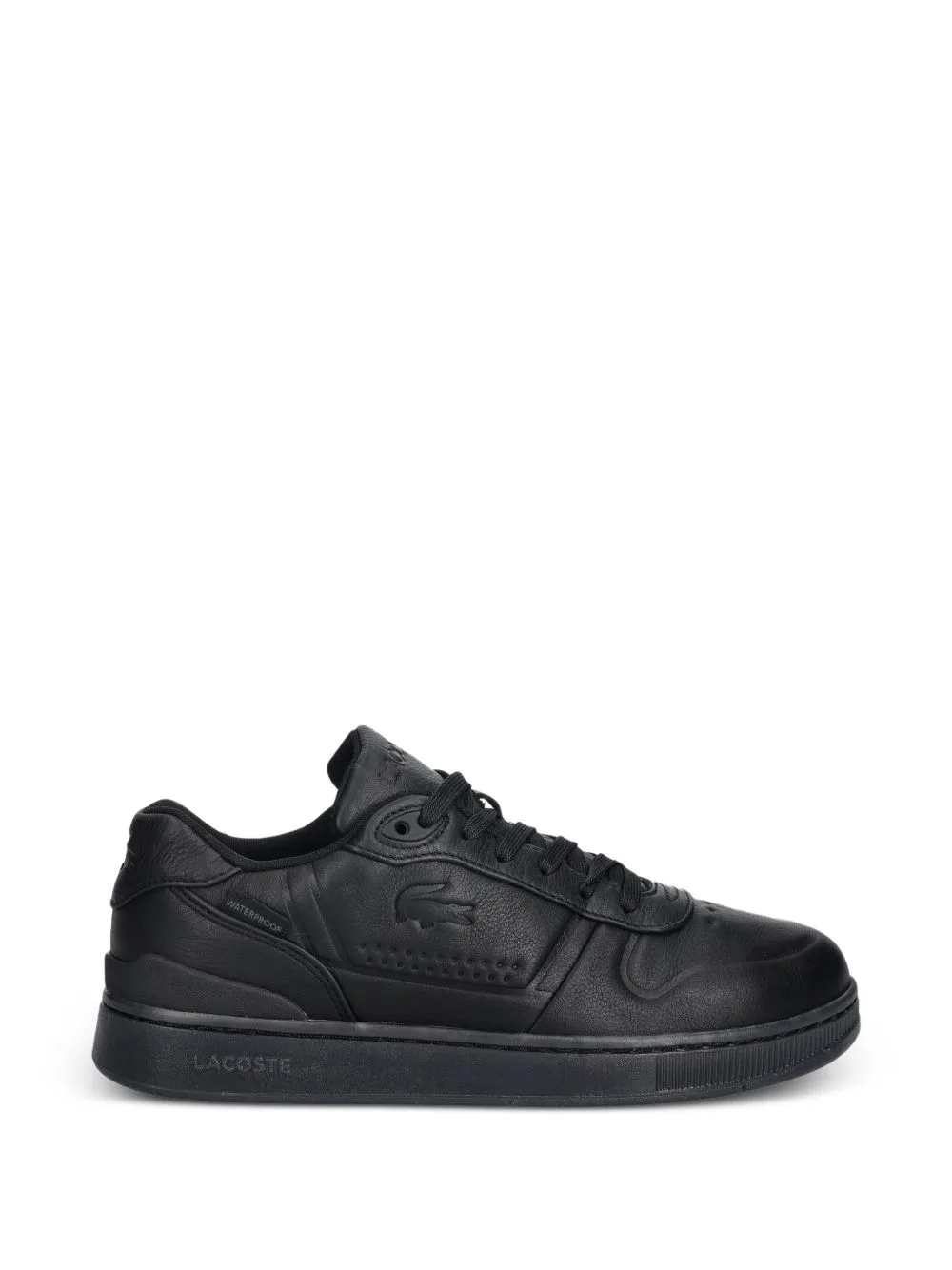 T-Clip Shield Embossed-Logo Sneakers by Lacoste