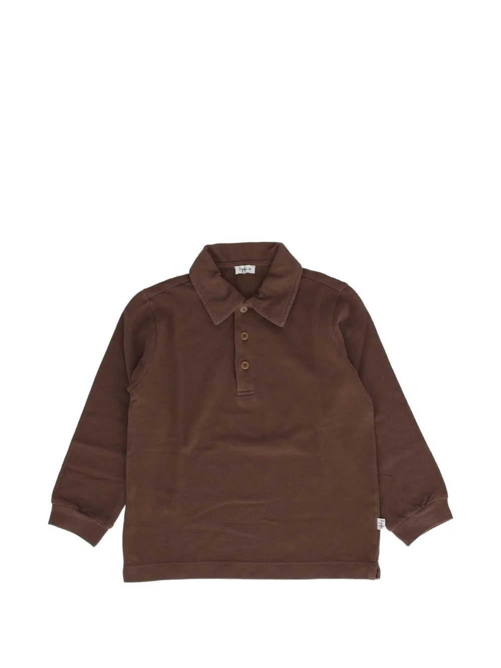 Long-Sleeve Polo Shirt by Il Gufo
