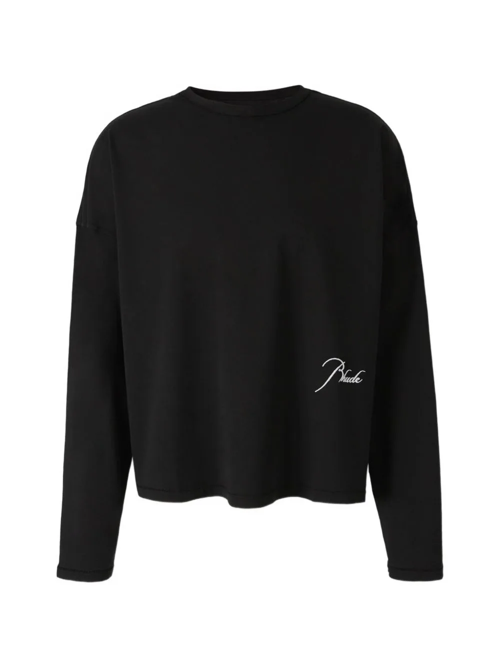Logo-Print Long-Sleeve T-Shirt by RHUDE