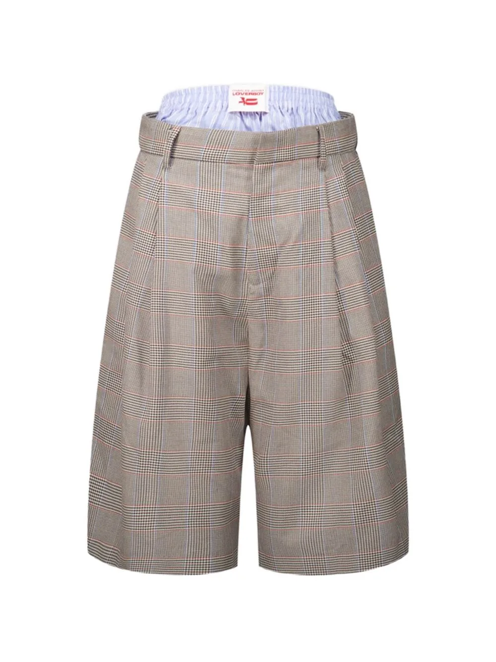 Aberdeen Prince of Wales-Check Shorts by Charles Jeffrey Loverboy