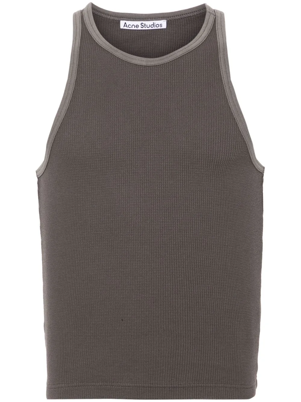 Waffle-Knit Cotton Tank Top by Acne Studios