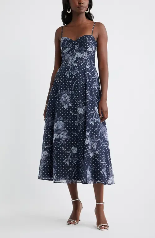 Sweetheart Seamed Bodice Cocktail Dress by Chelsea28