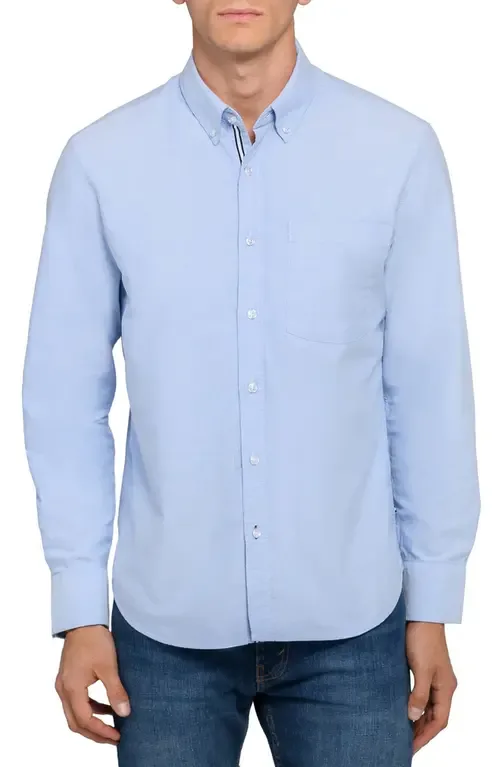 Solid Oxford Woven Long Sleeve Basic by Brooklyn Brigade