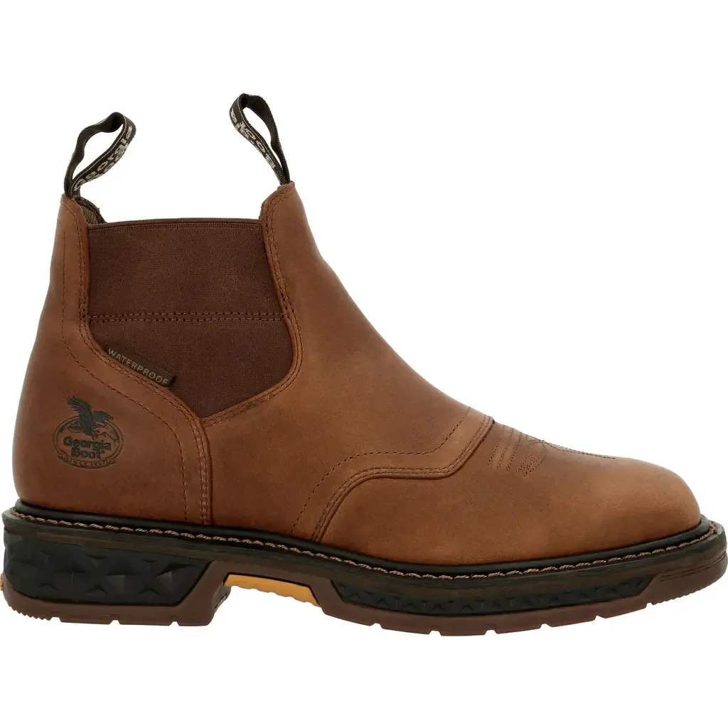 Carbotec Lt Waterproof Chelsea Work Boot by Georgia Boot