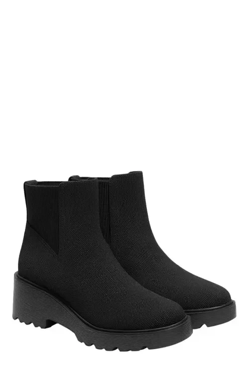 Everly Round-Toe Chunky Platform Travel Boots by VIVAIA
