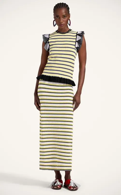 Checkers Top by La DoubleJ