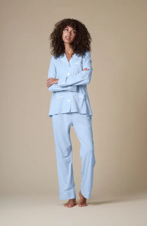 Luxe Stretch Cotton Pajama Set by KIP