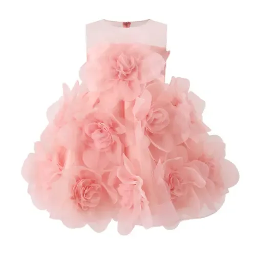 Floral Blooming Flowers Dress by Tulleen