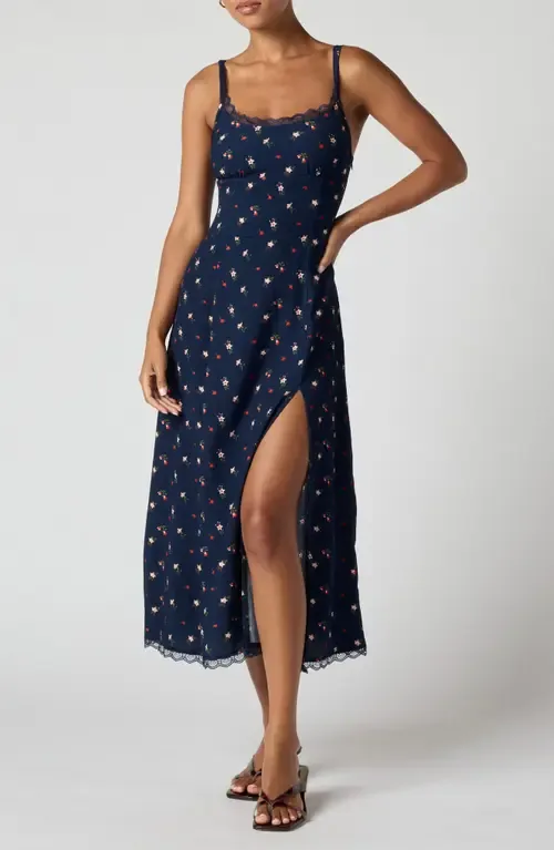 Lace Trim Slipdress by Florence by Mills