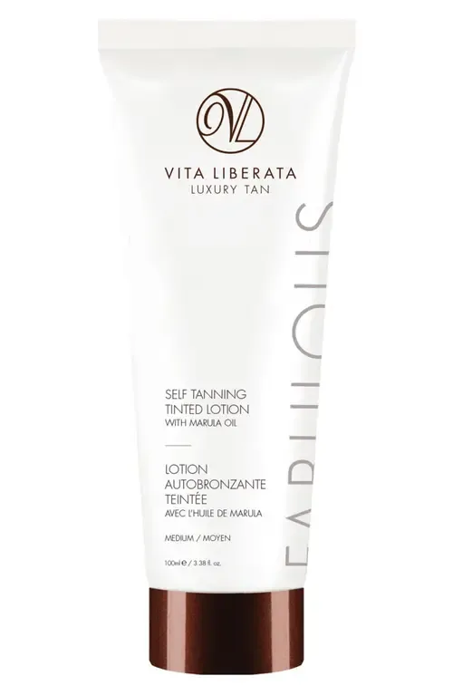 Fabulous Self Tanning Tinted Lotion in Medium by VITA LIBERATA