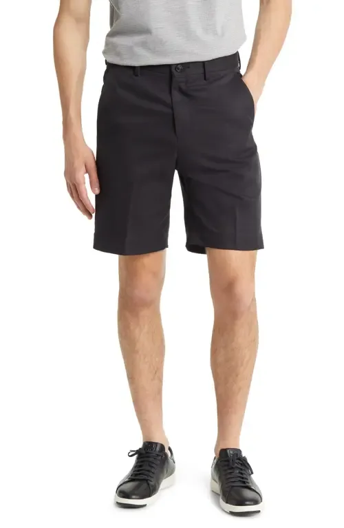 Microfiber Flat Front Shorts by Berle