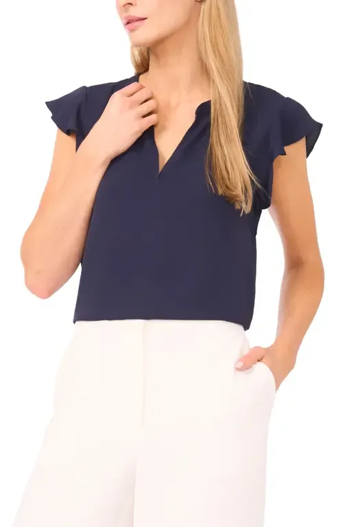 Flutter Sleeve Top by halogen(r)