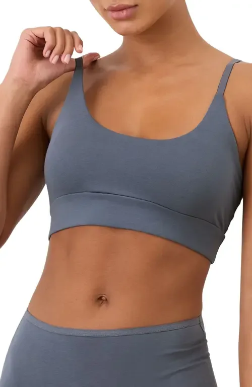 Everyday Strappy Scoop Bralette Made with Organic Cotton