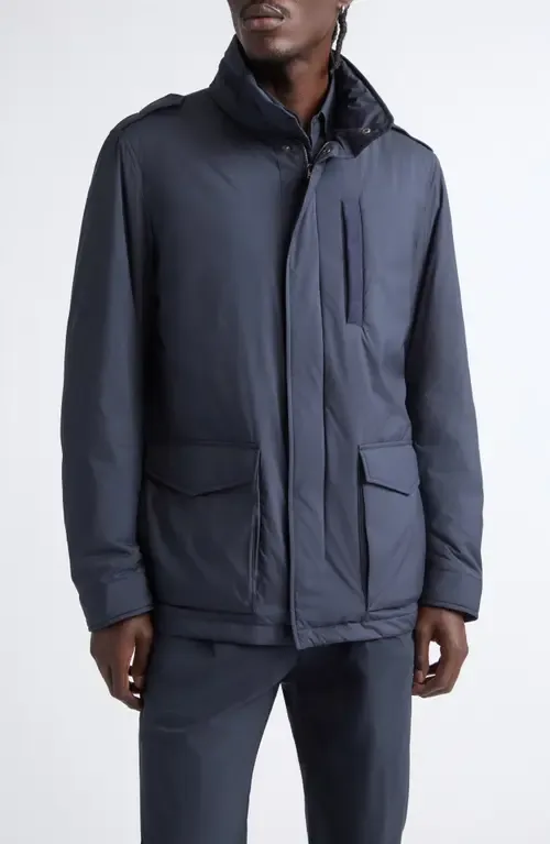 Matte Field Jacket by Herno