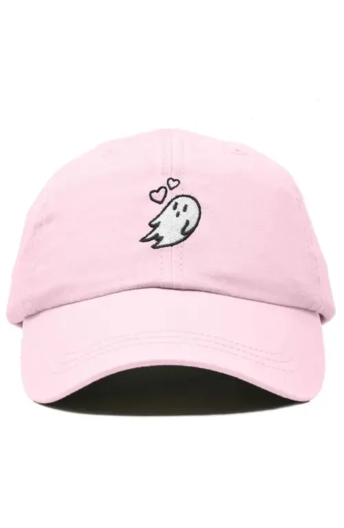Heartly Ghost Embroidered Cap