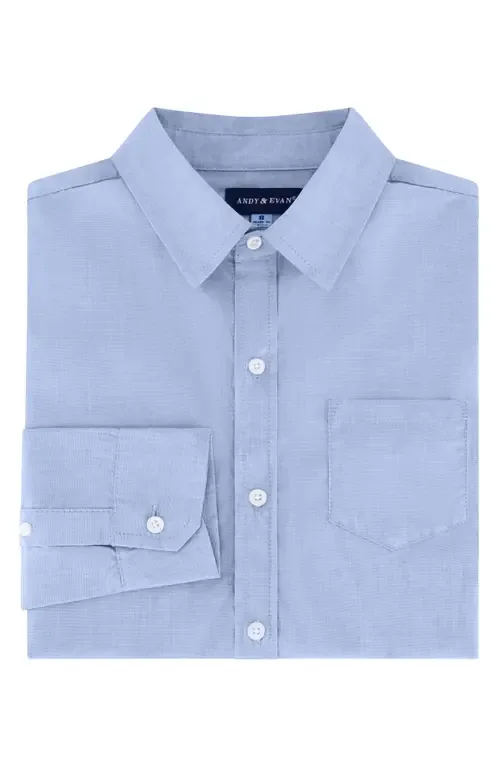 Cotton Button-Up Shirt by Andy & Evan