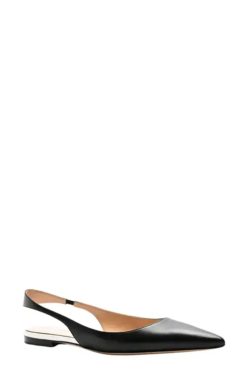 Ana Pointed Toe Slingback Flat by BETZÁBE