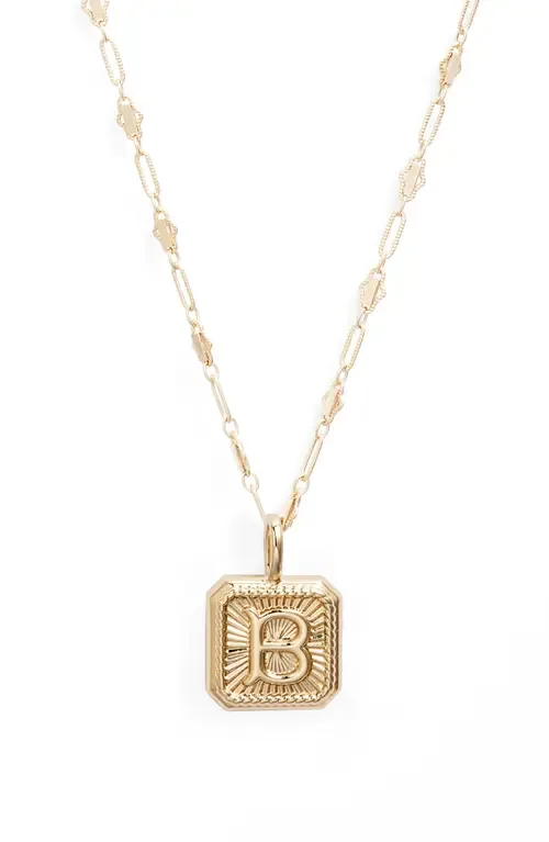 Harlow Initial Pendant Necklace