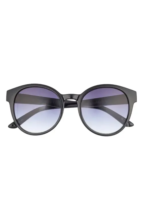 Paramount 53mm Gradient Round Sunglasses by Le Specs
