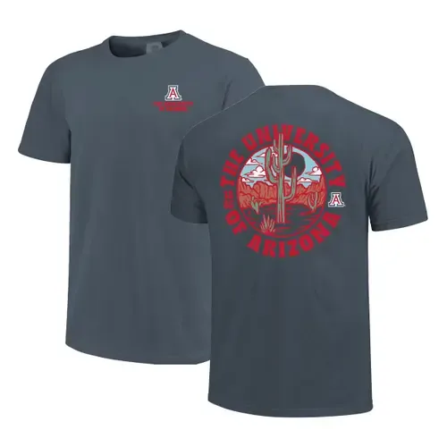 Arizona Wildcats Comfort Colors Thick Lined Landscape T-Shirt by IMAGE ONE
