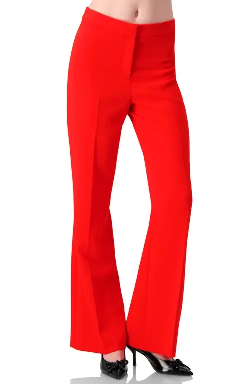 Tailored Straight-Leg Pants by IVONNE