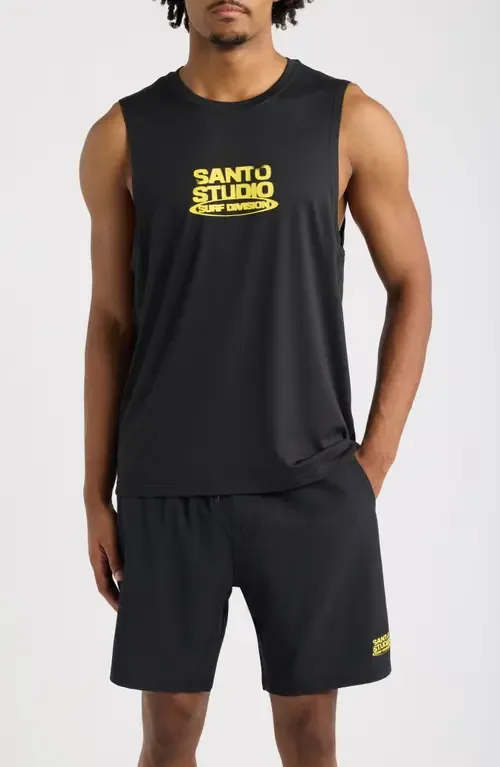 Surf Division Performance Graphic Tank by SANTO STUDIO