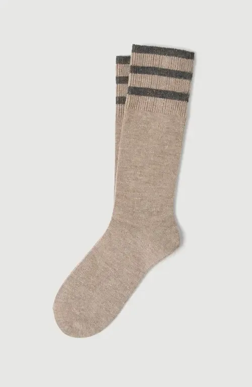 Sparkling Cashmere Knit Socks by Brunello Cucinelli