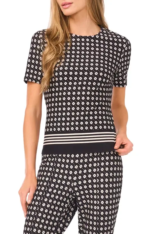 Midge Geo Print Knit Top by Ted Baker